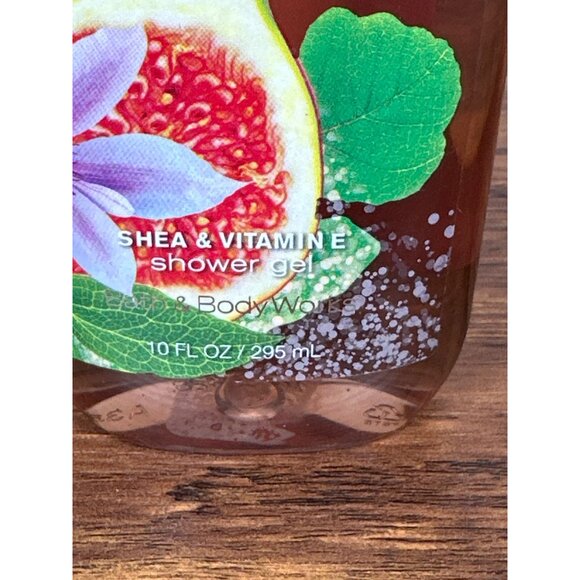 Bath & Body Works Brown Sugar & Fig Shower Gel 10 oz • Discontinued • Shea & Vit - Picture 2 of 6